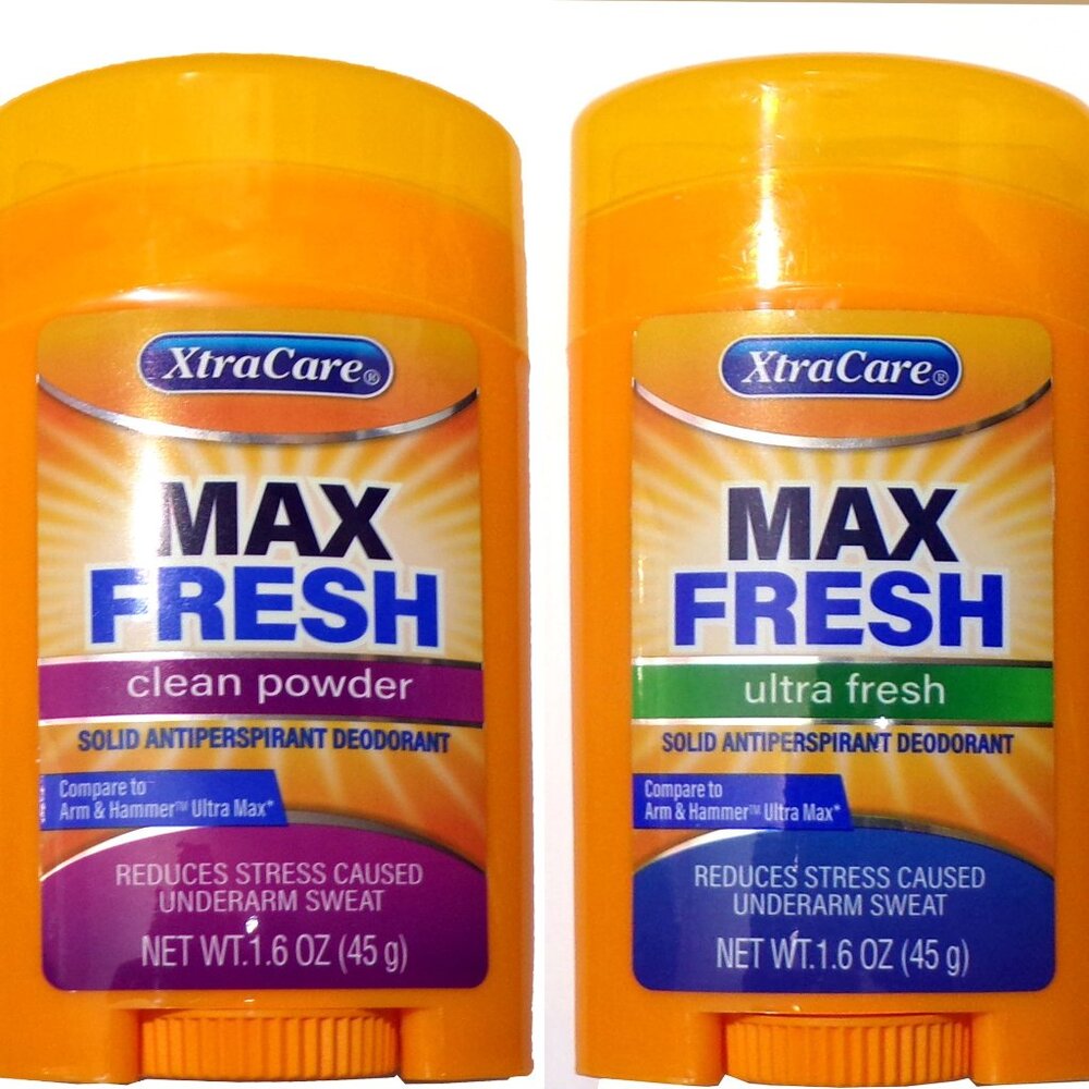Extra Care Antiperspirant Deodorant Max Fresh Clean Powder & Fresh Clean